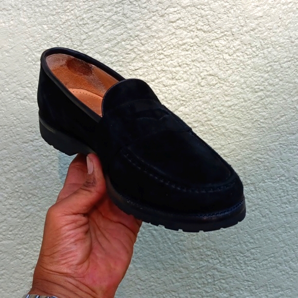 COLE HAAN Cole Haan Men's Pinch Grande Suede Penny Loafer - Picture 10 of 16